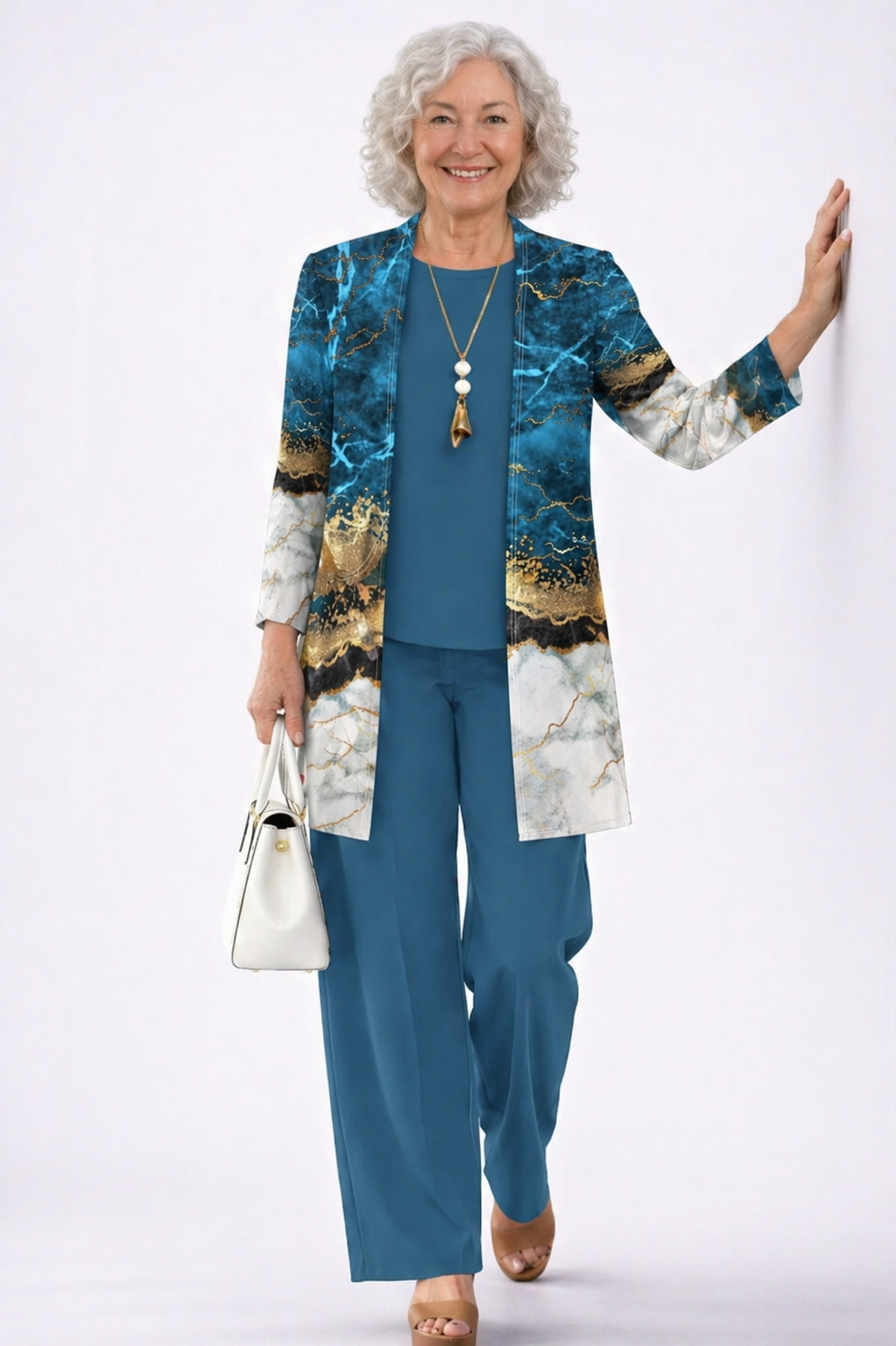 Sheryl | Dreiteiliges Set in Klassischer Eleganz