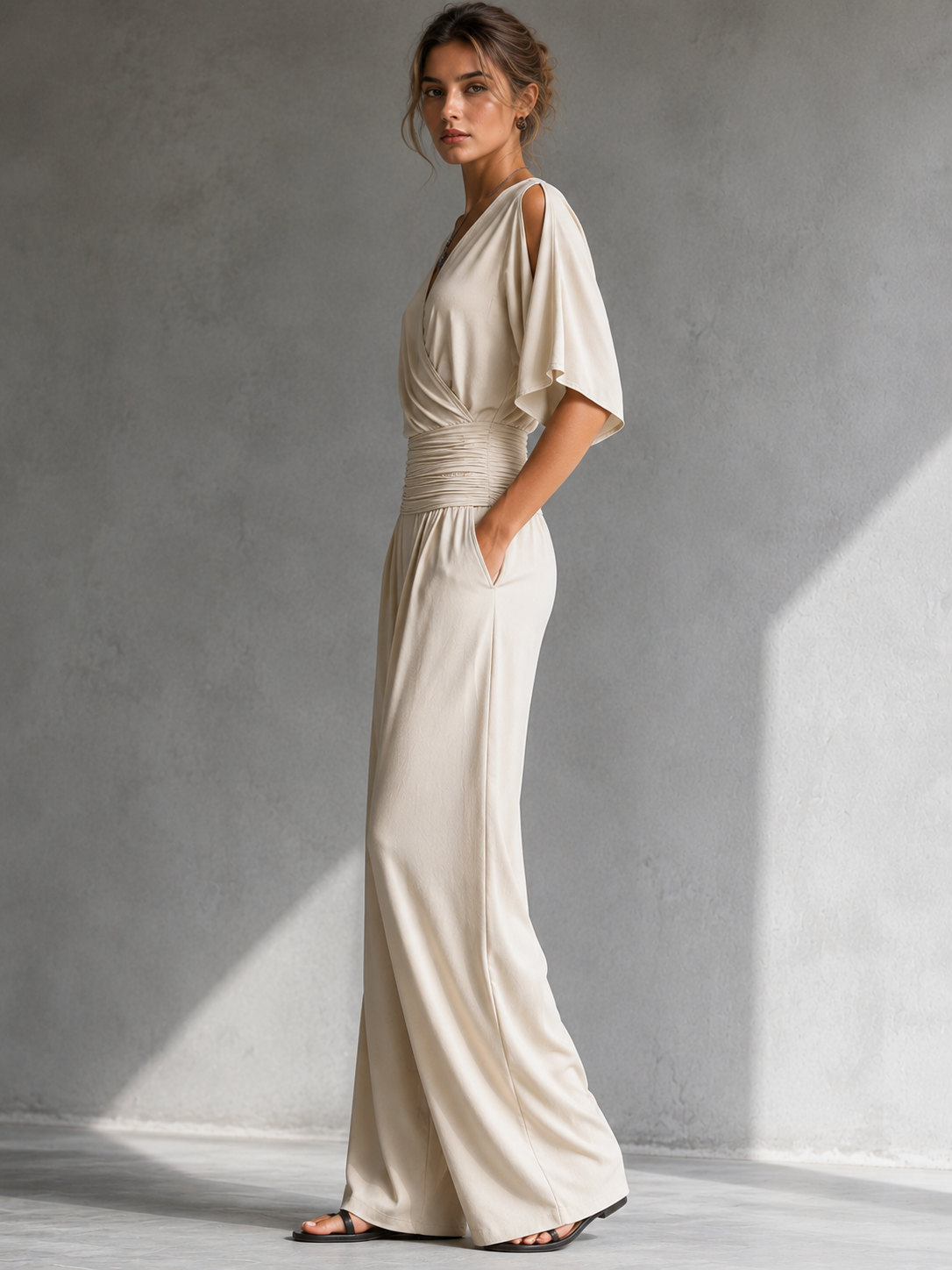 Alessia™ | Eleganter Jumpsuit mit Offenen Schultern