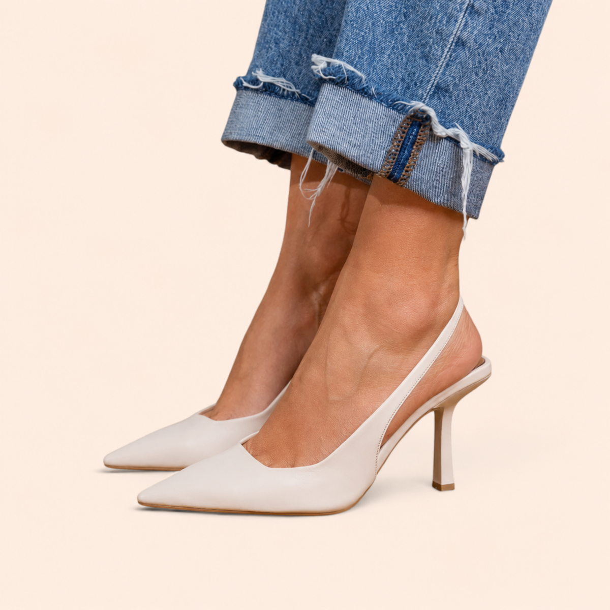 Celiara™ - Bequeme Slingback-Pumps mit feinem Absatz