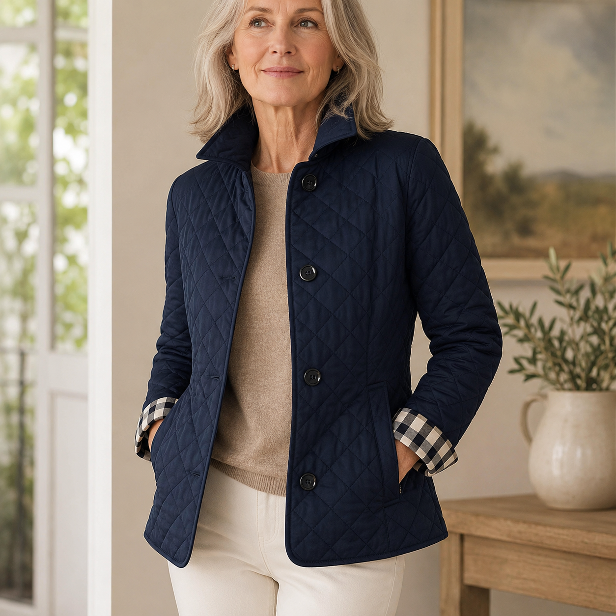 ÉLÉNA | Elegante Steppjacke