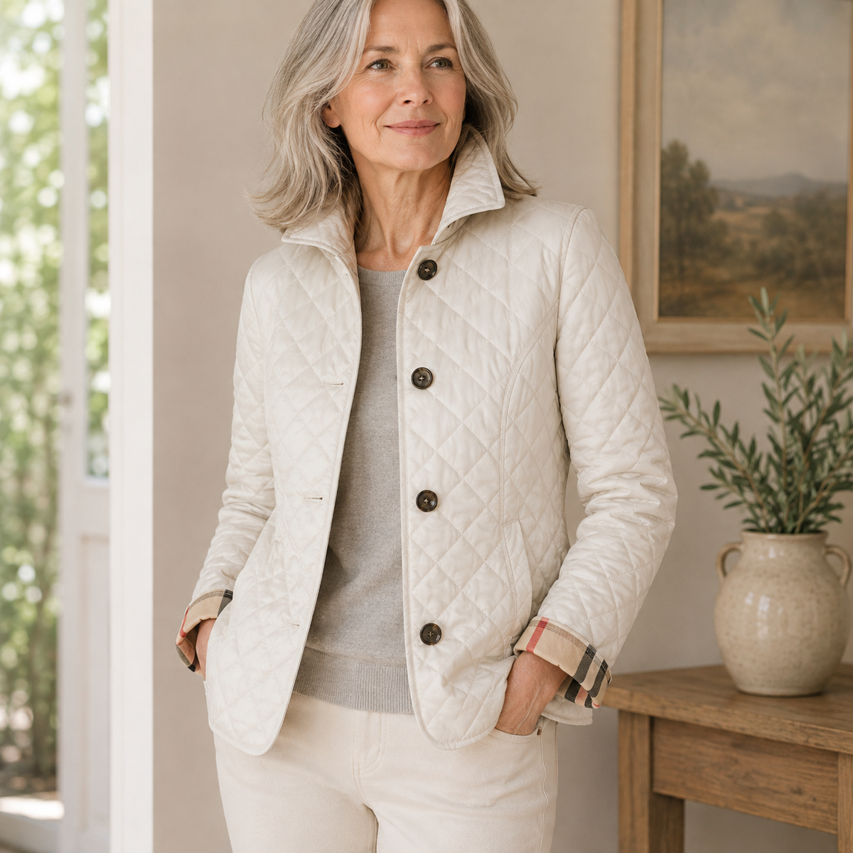 ÉLÉNA | Elegante Steppjacke
