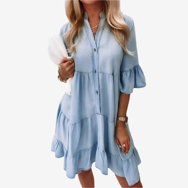 Alondra™ blauwe tuniek
