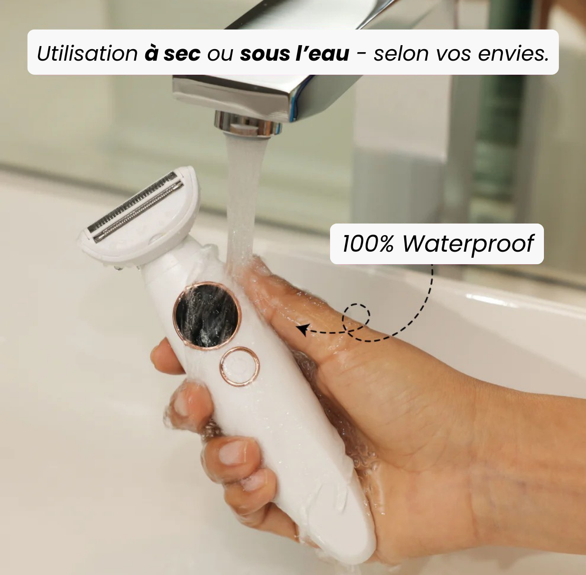 Elvéra™ | Rasoir Femme 5-en-1