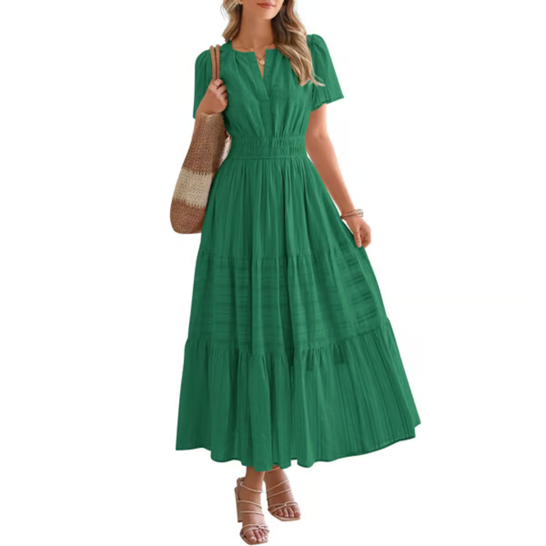 Elara – Luchtige, comfortabele maxi-jurk