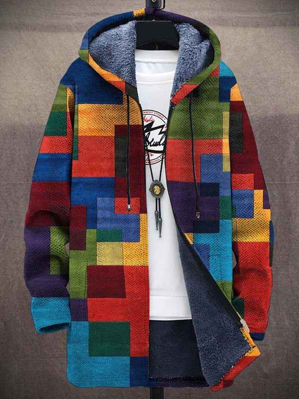 Delilah™ - Luxe, op kunst geïnspireerde hoodie met rits