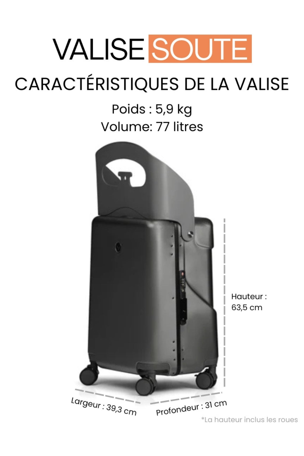 Valtaro™ | Valise-Siège de Voyage