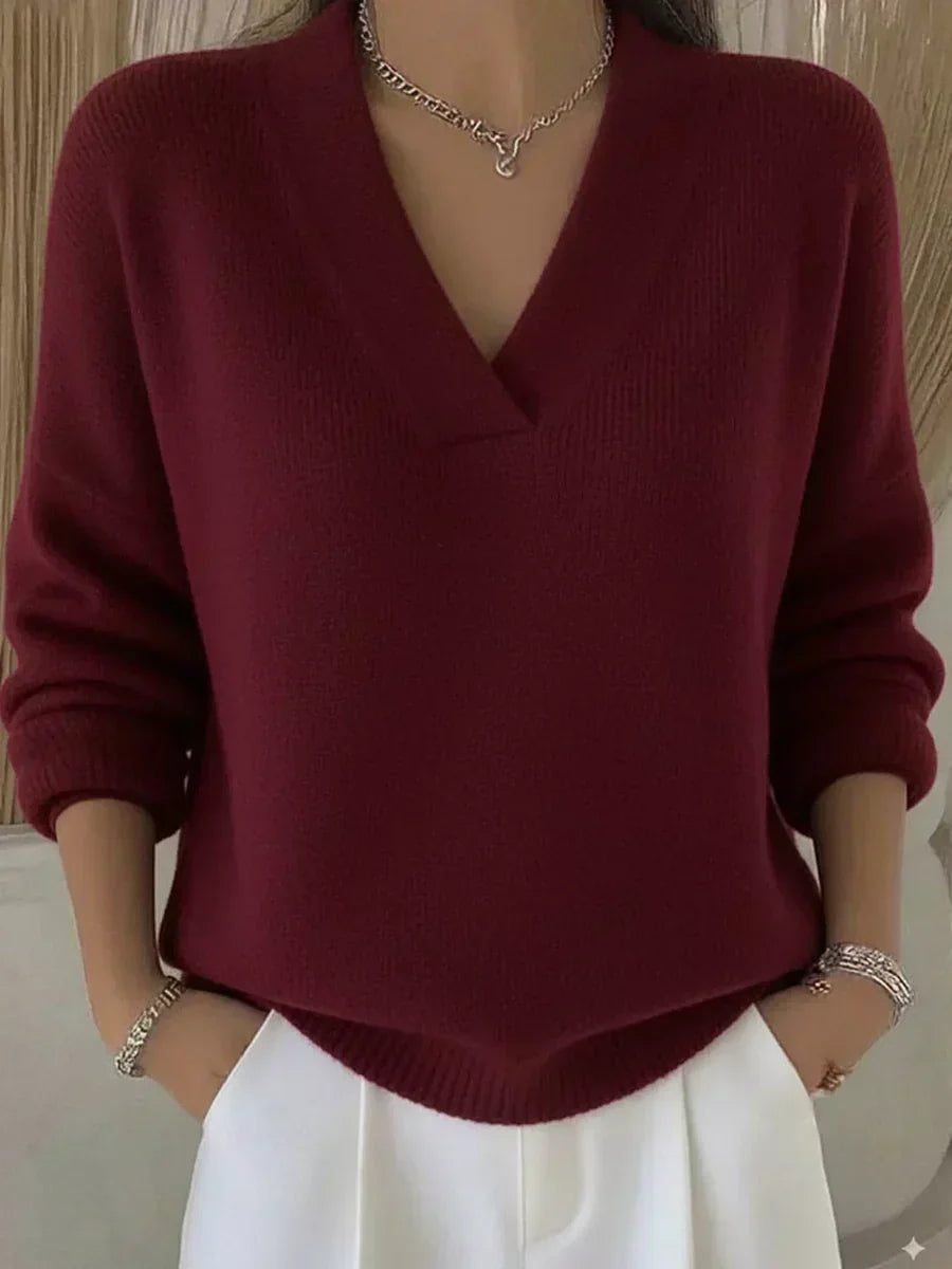 Violeta | Pull Oversize à Col en V
