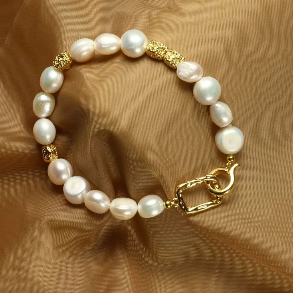 Elegantes Barock-Perlen-Armband