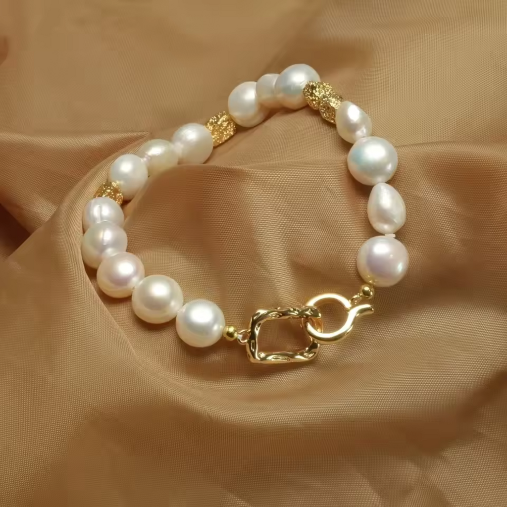 Elegantes Barock-Perlen-Armband
