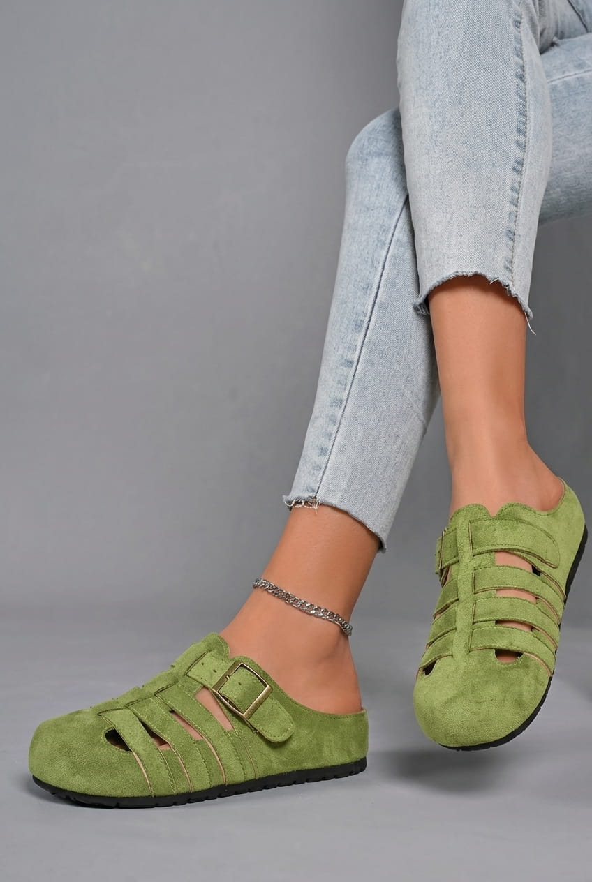 Aurora | Komfort Clogs mit verstellbarem Riemen