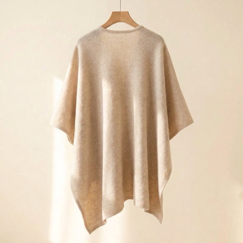 Eleganter Poncho-Schal