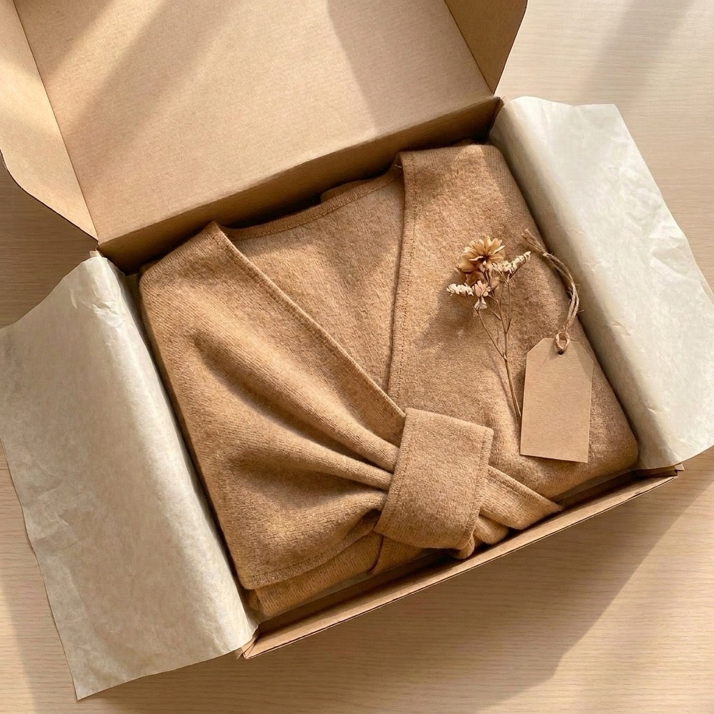 Eleganter Poncho-Schal