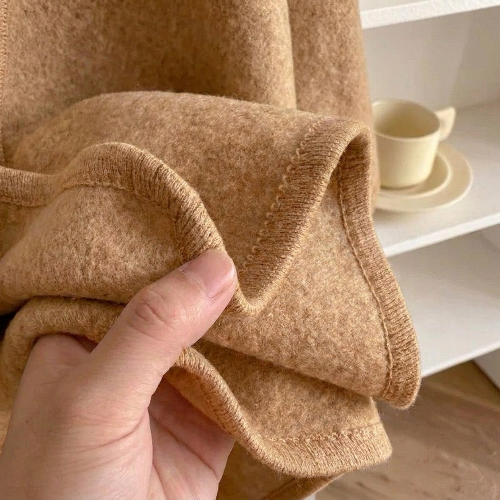 Eleganter Poncho-Schal