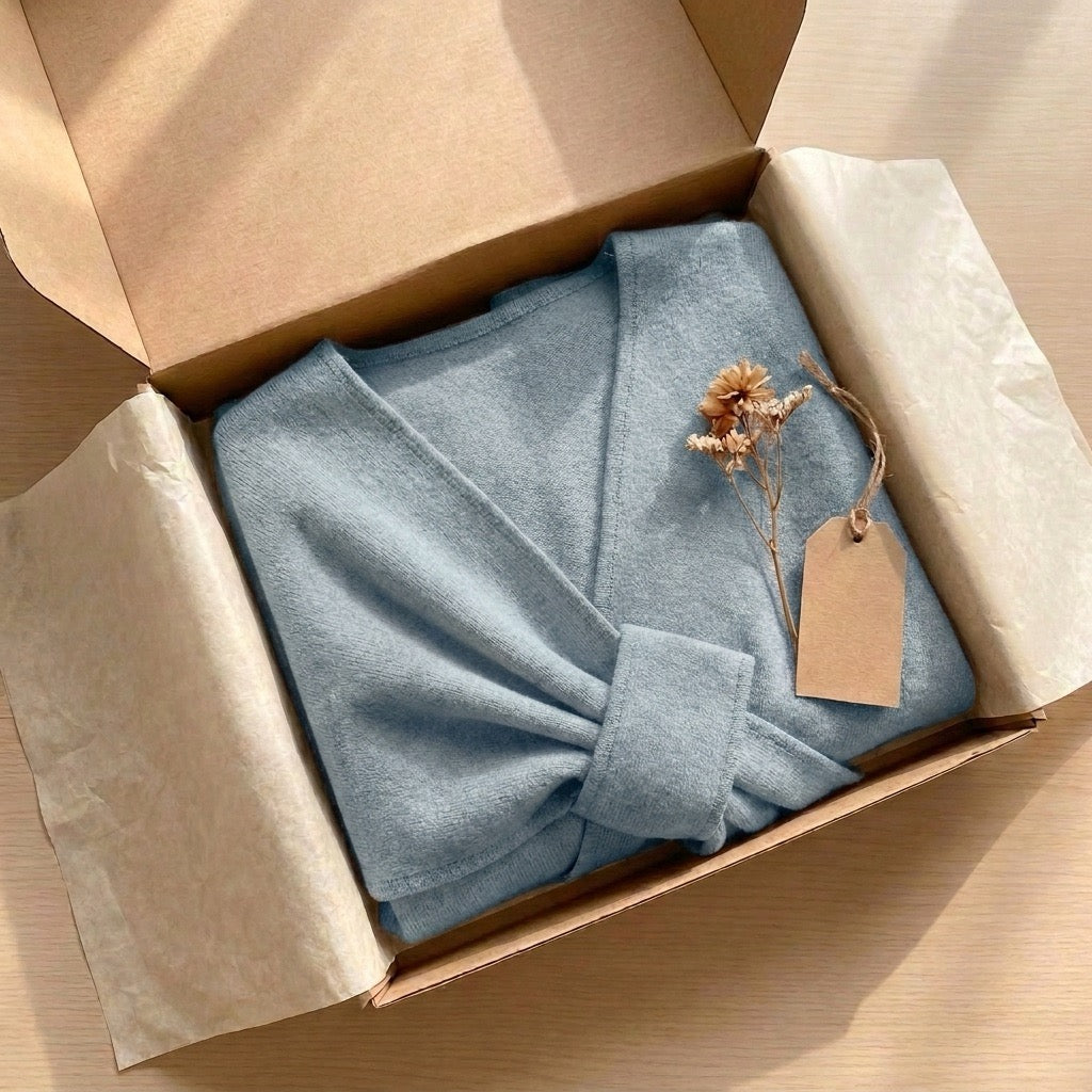 Eleganter Poncho-Schal
