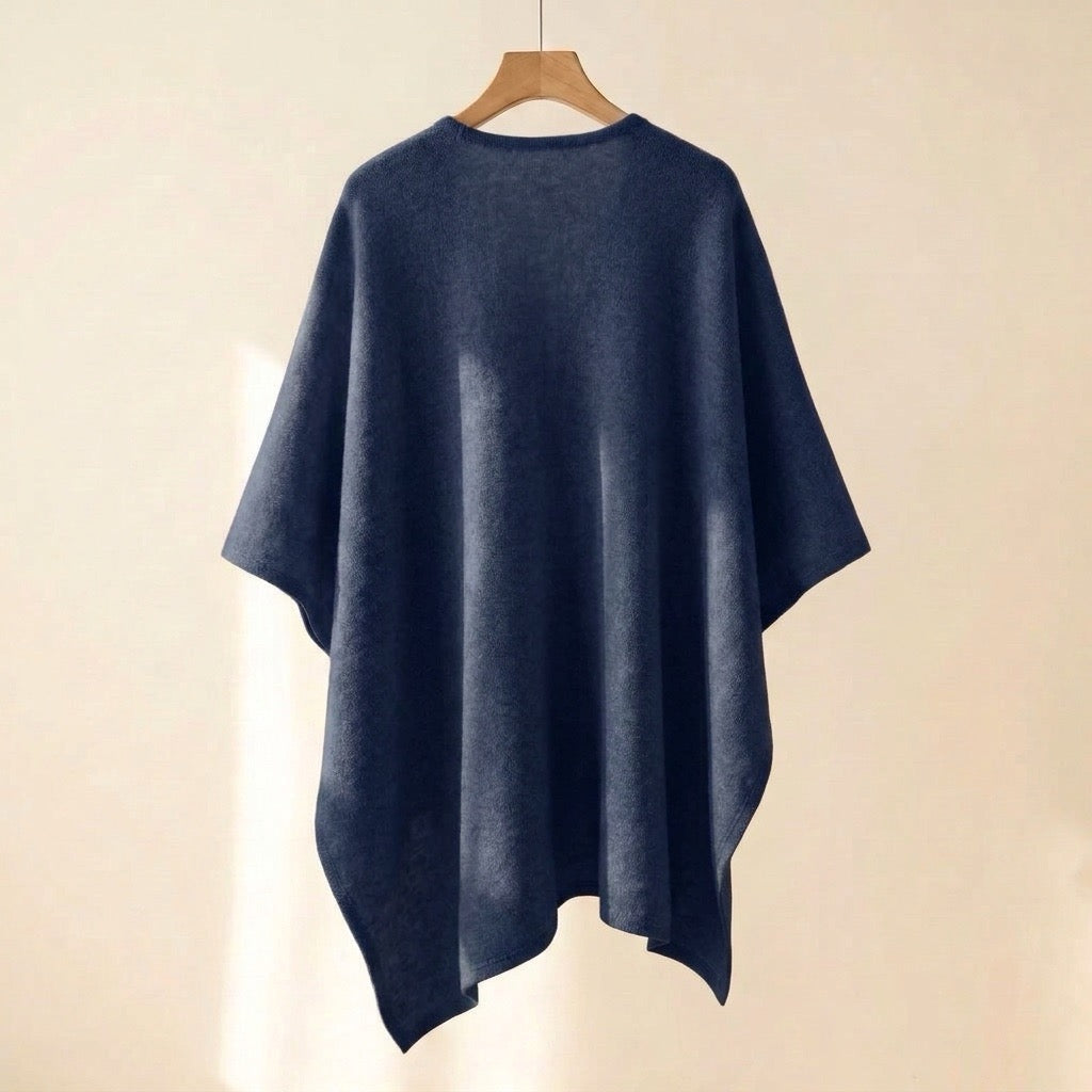 Eleganter Poncho-Schal
