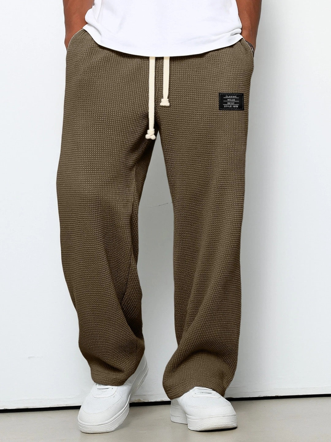 Alvaro™ | Elegante broek met structuurpatroon