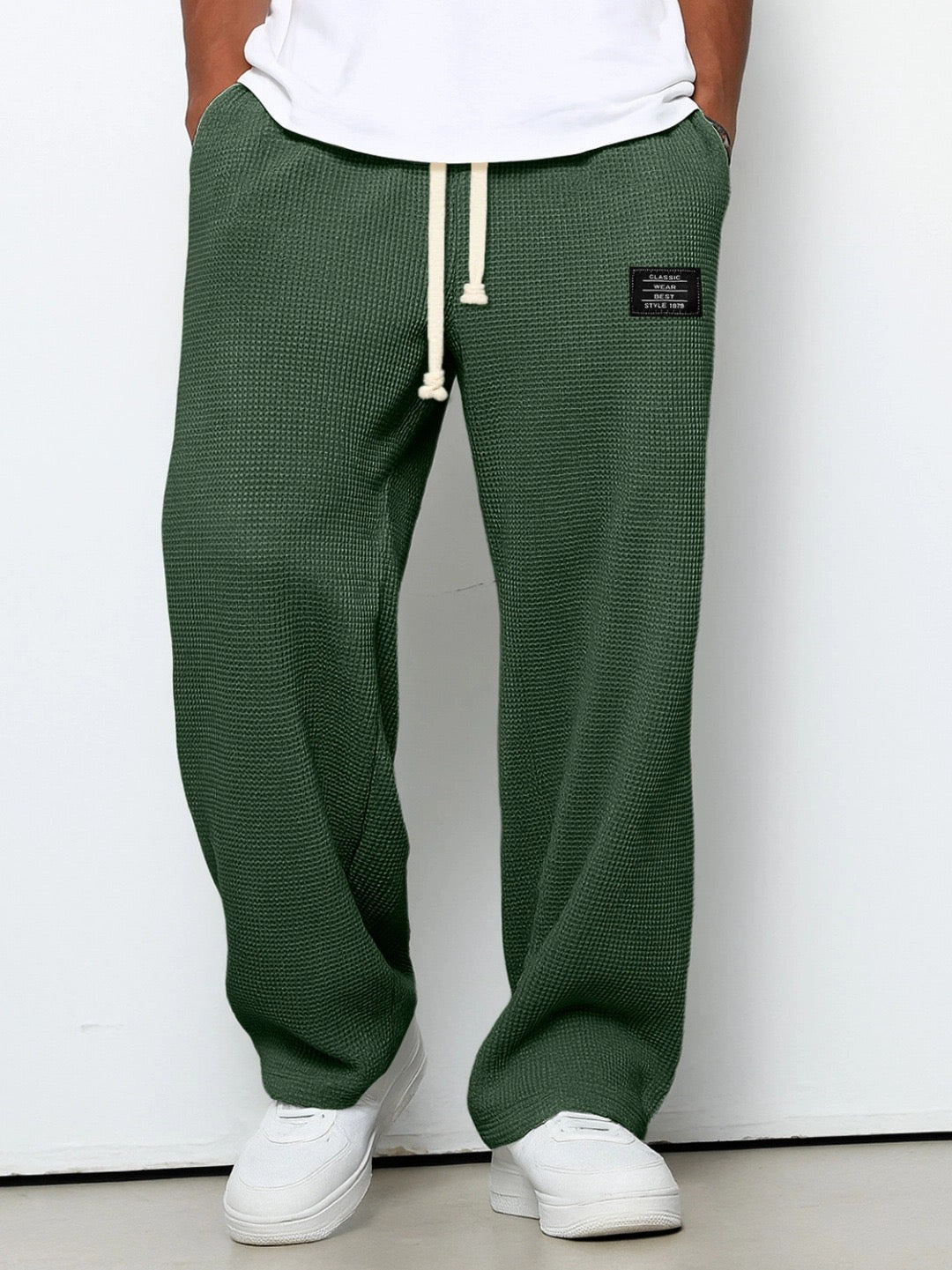 Alvaro™ | Elegante broek met structuurpatroon