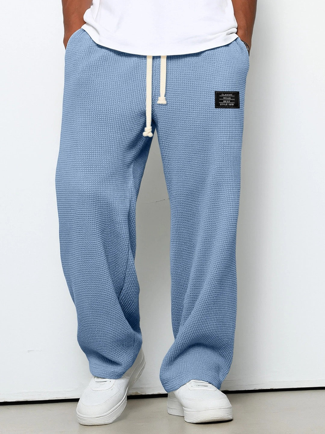 Alvaro™ | Elegante broek met structuurpatroon