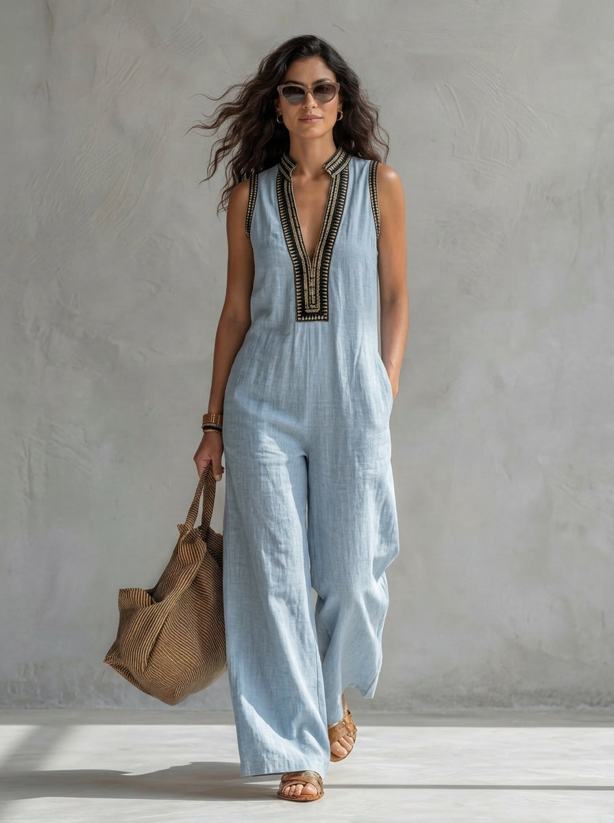 Guadalupe | Mouwloze damesmonokini met hoge hals