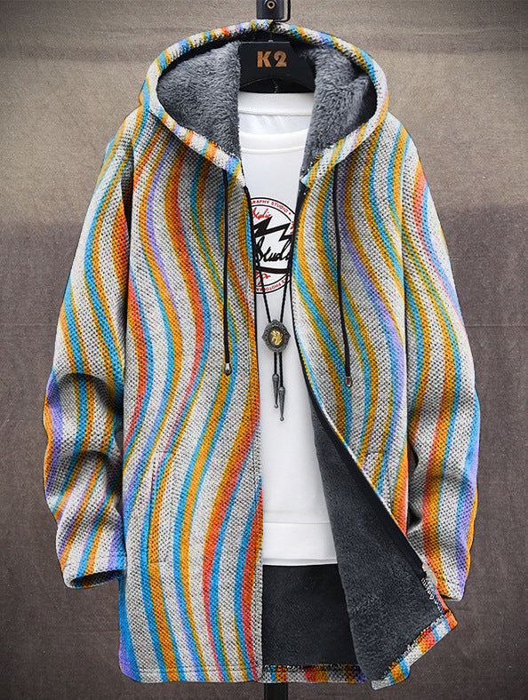 Chloe™ - Luxe, op kunst geïnspireerde hoodie met rits