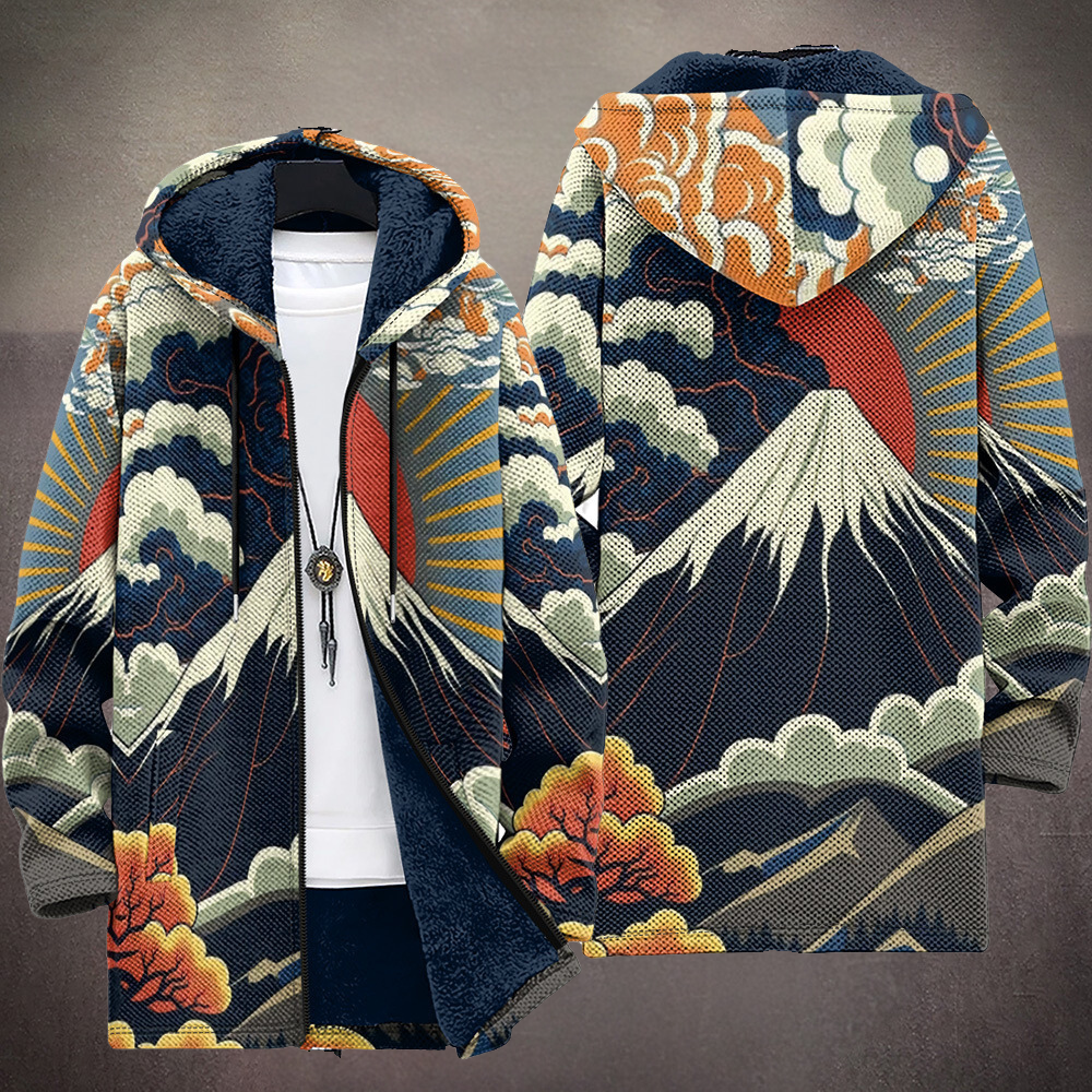 Kalina™ - Luxe, op kunst geïnspireerde hoodie met rits