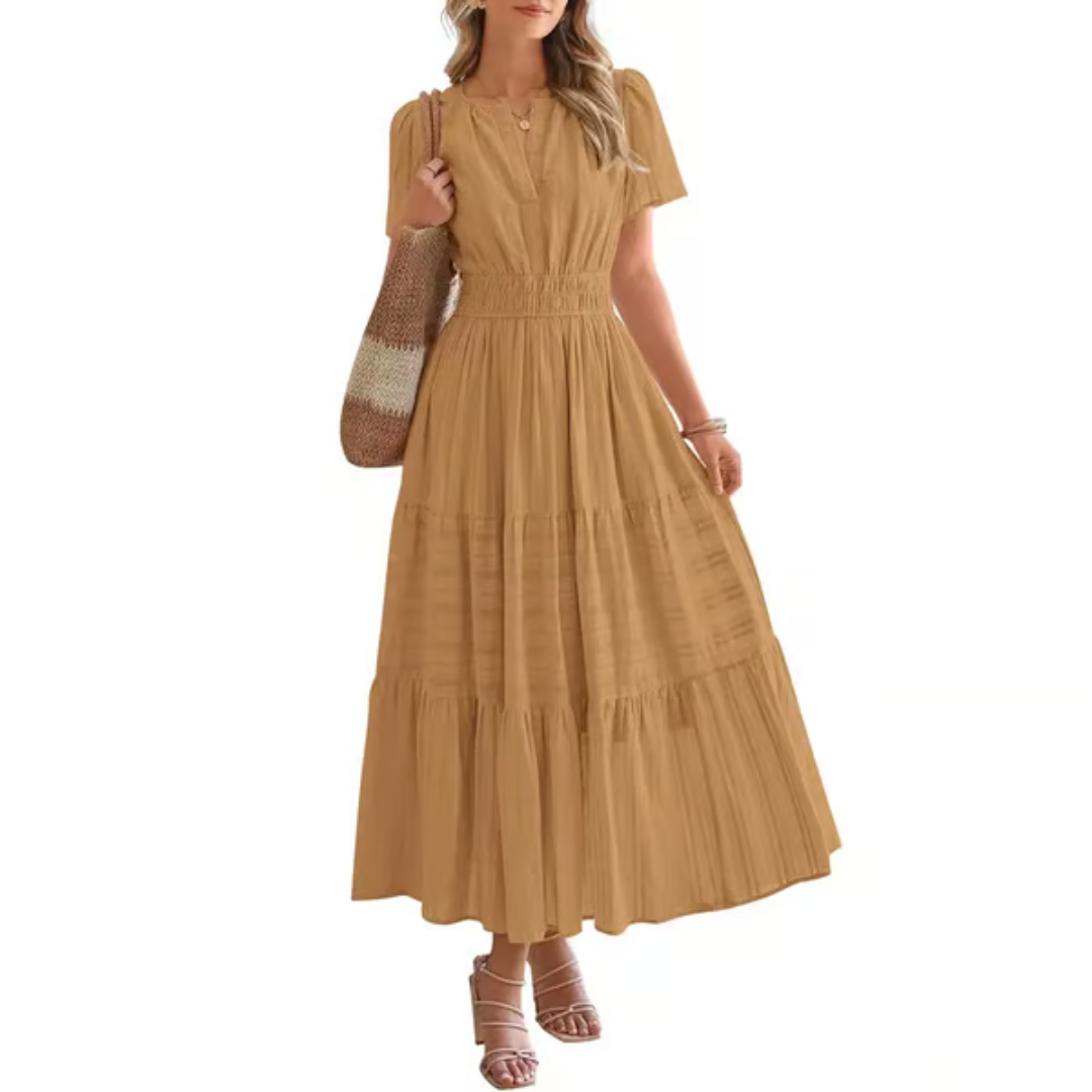 Elara – Luchtige, comfortabele maxi-jurk