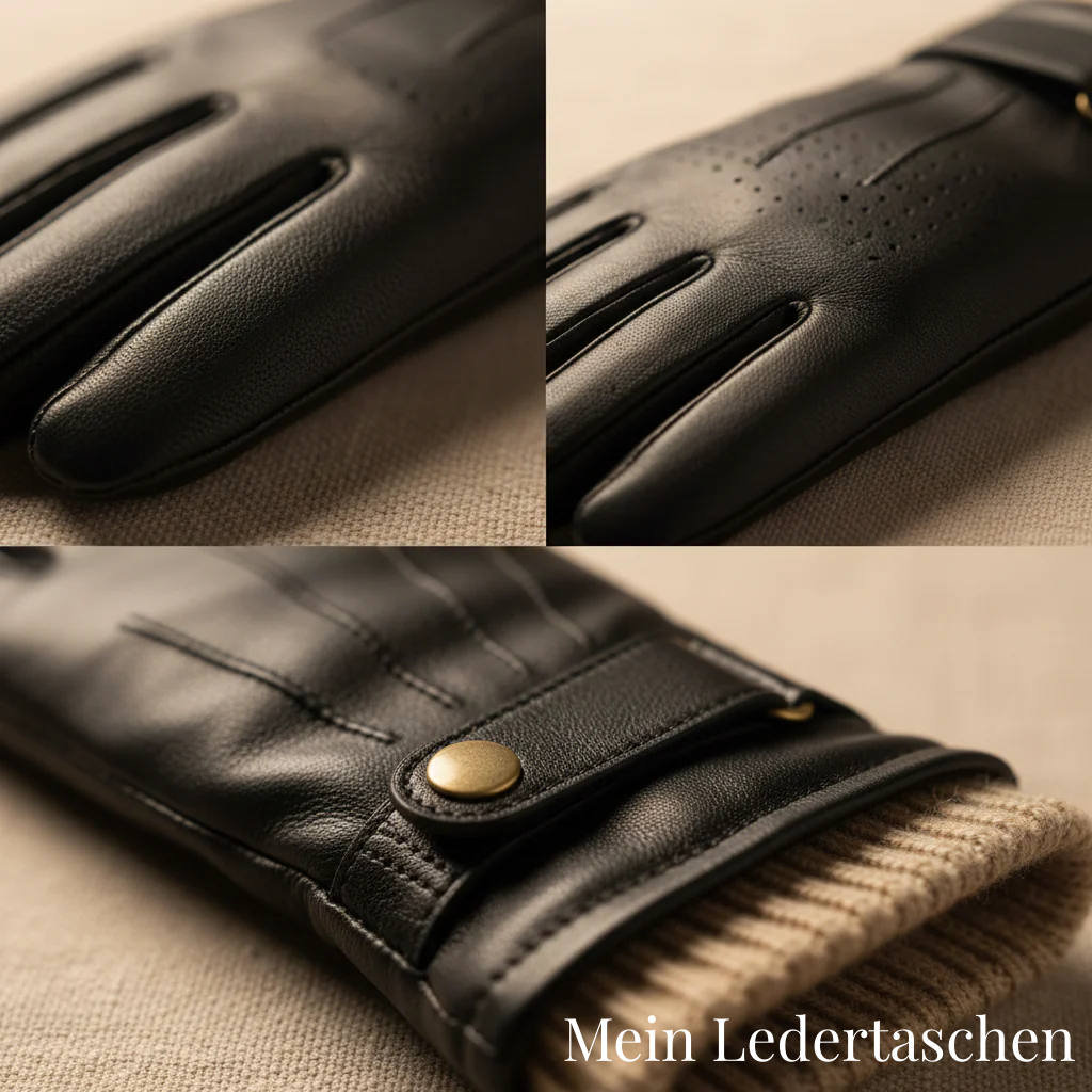 Louis leren handschoenen