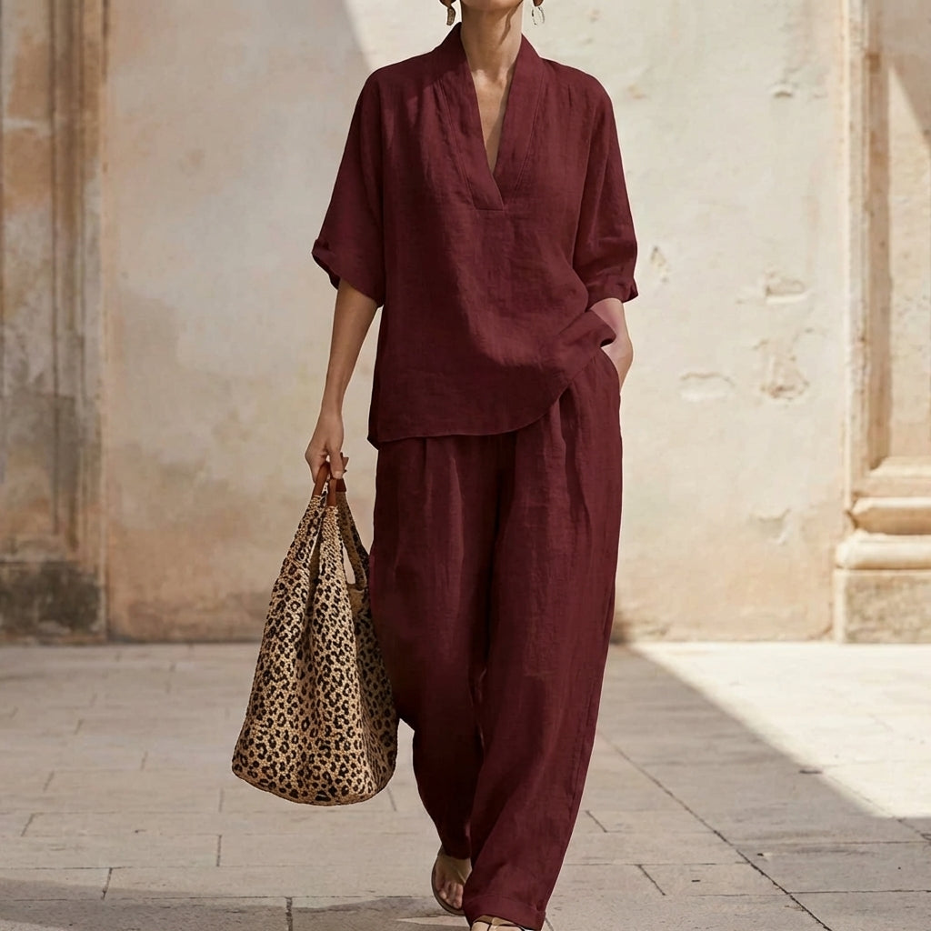 Dolorès | Damen Zweiteiliges Set