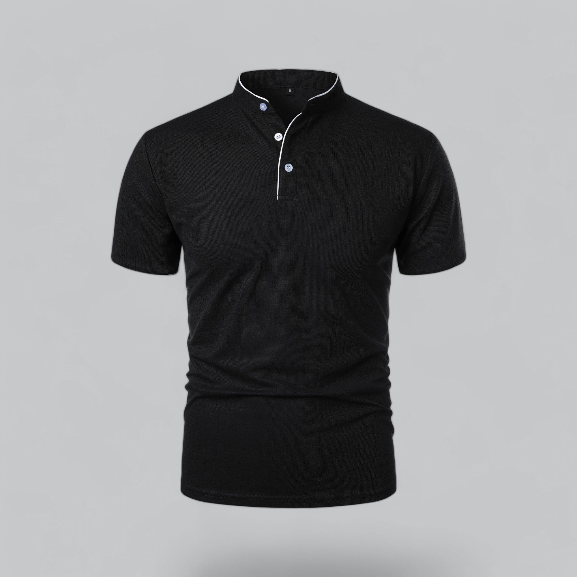 Arthur | Poloshirt zonder kraag