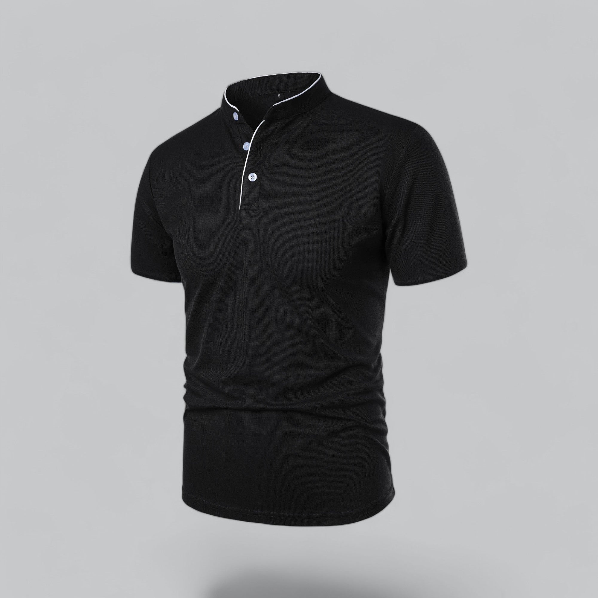 Arthur | Poloshirt zonder kraag