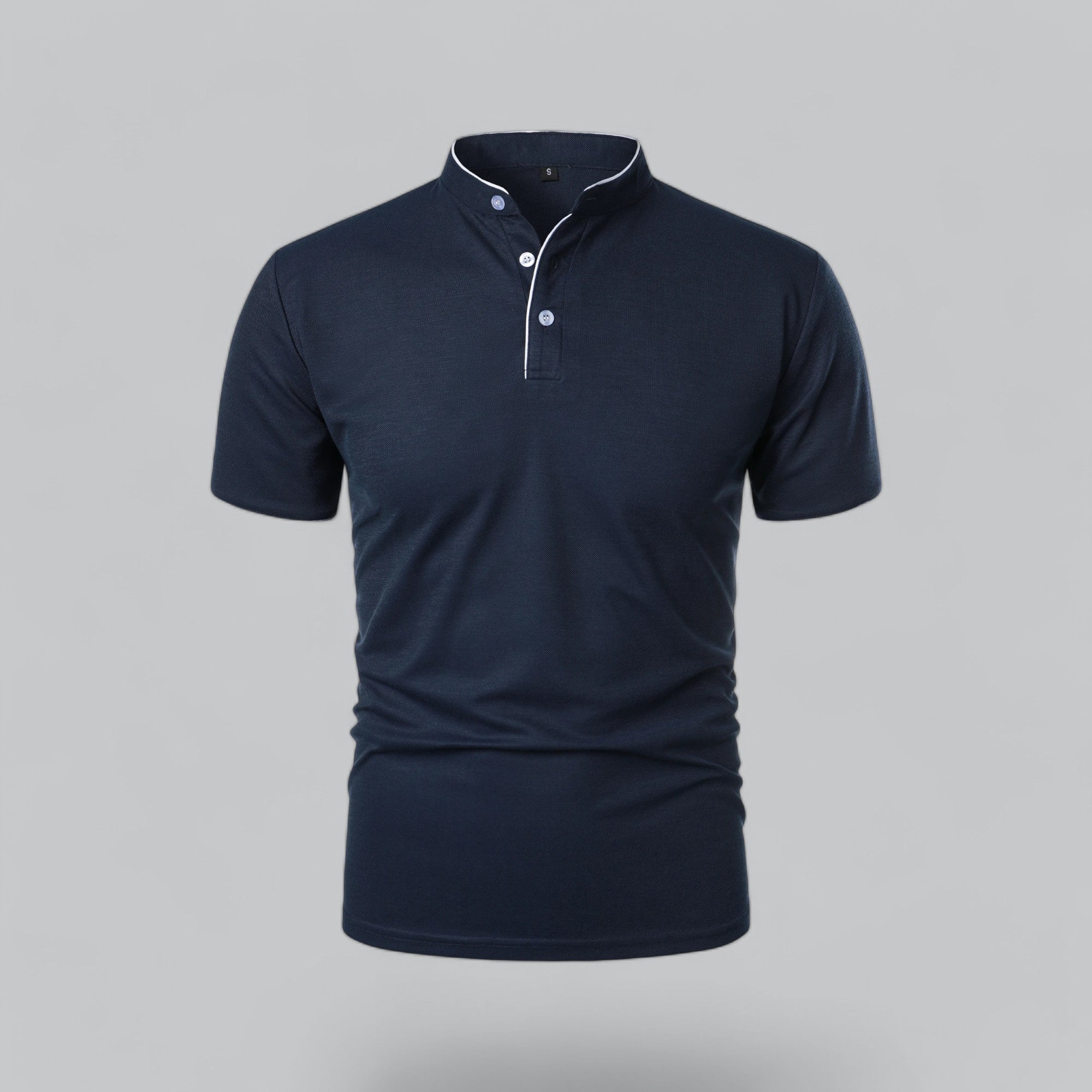 Arthur | Poloshirt zonder kraag