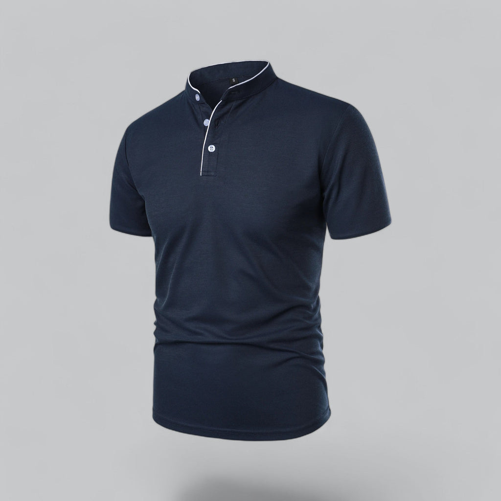 Arthur | Poloshirt zonder kraag