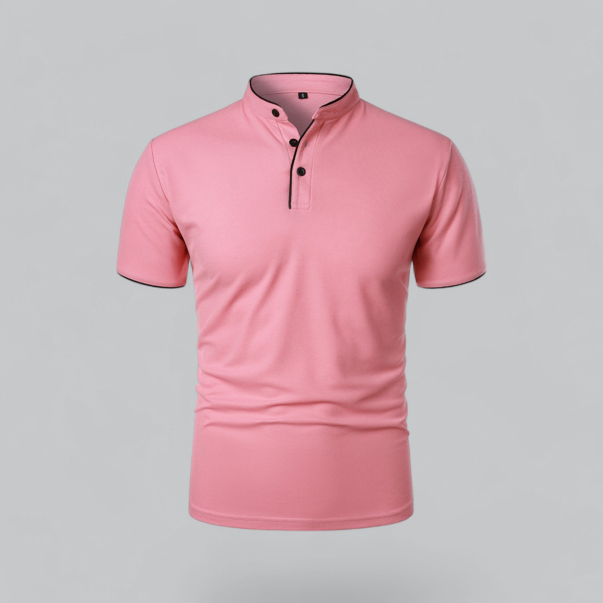 Arthur | Poloshirt zonder kraag
