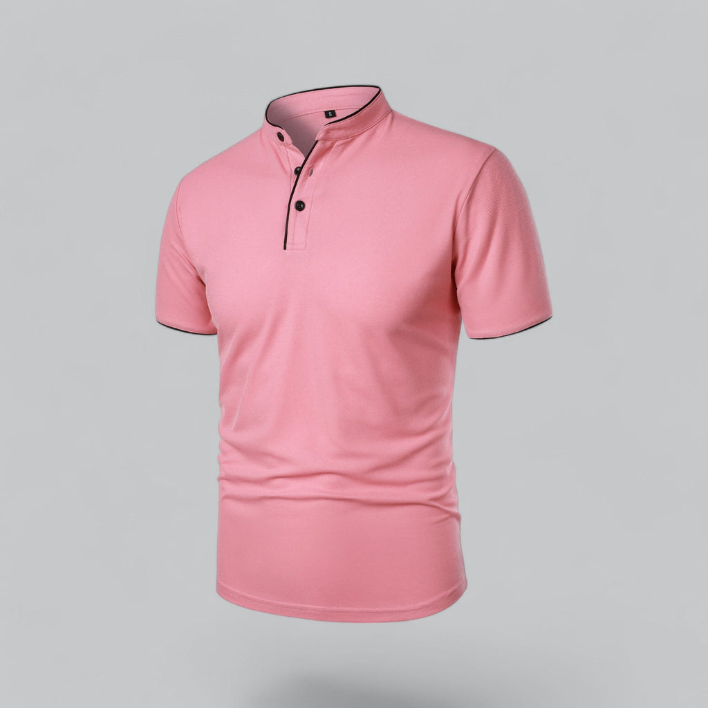 Arthur | Poloshirt zonder kraag