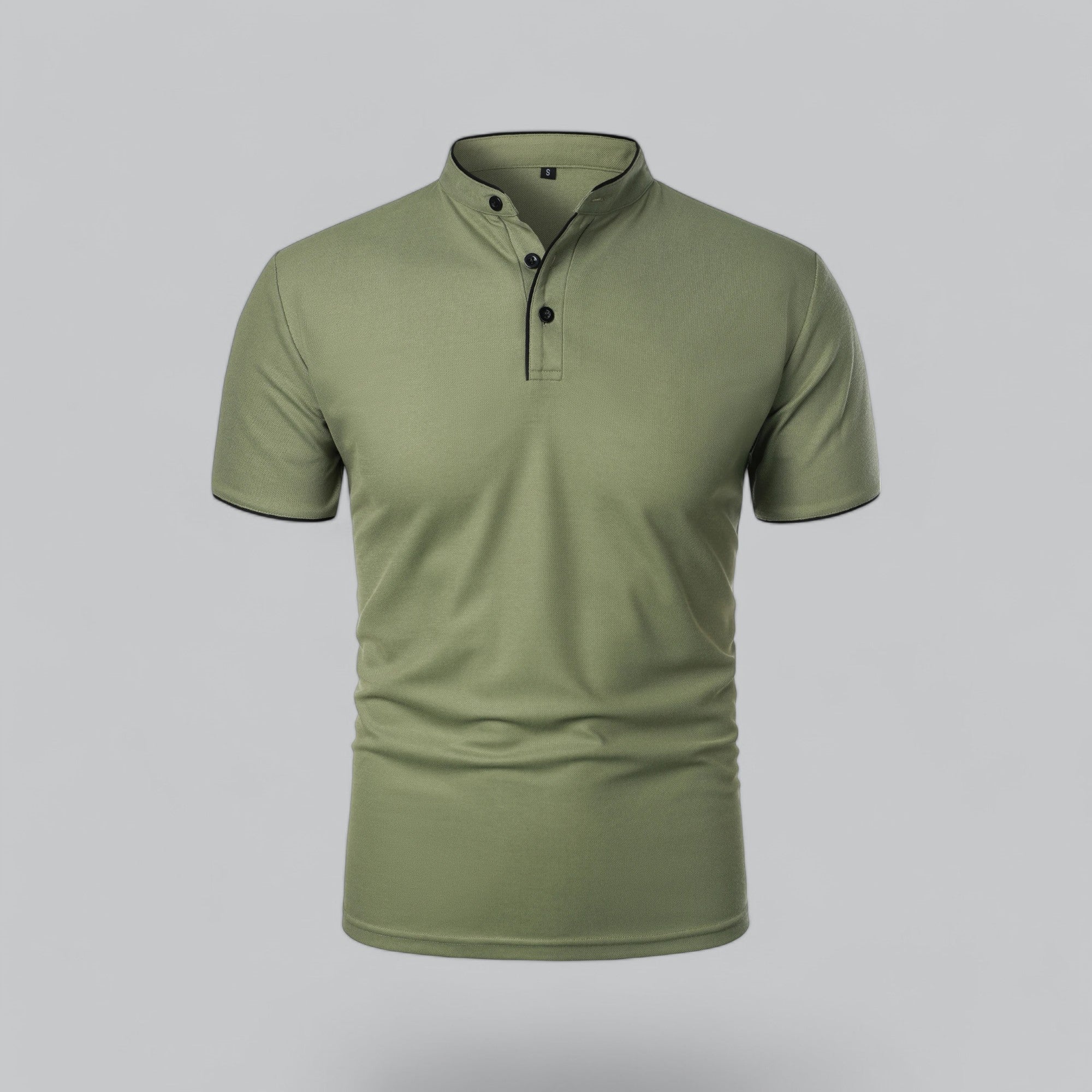 Arthur | Poloshirt zonder kraag