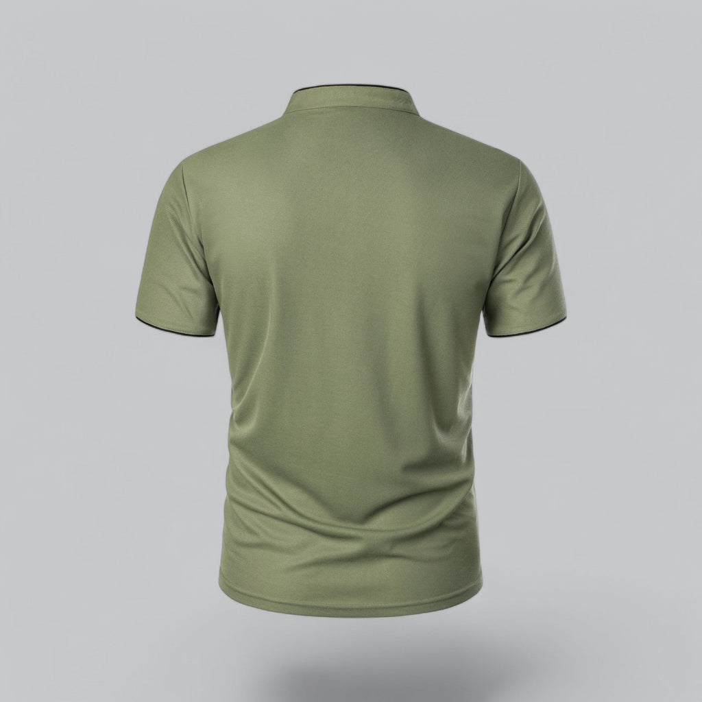 Arthur | Poloshirt zonder kraag