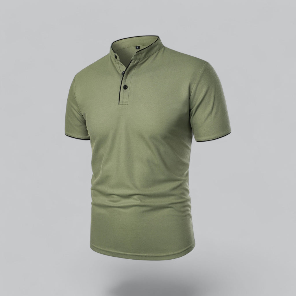 Arthur | Poloshirt zonder kraag