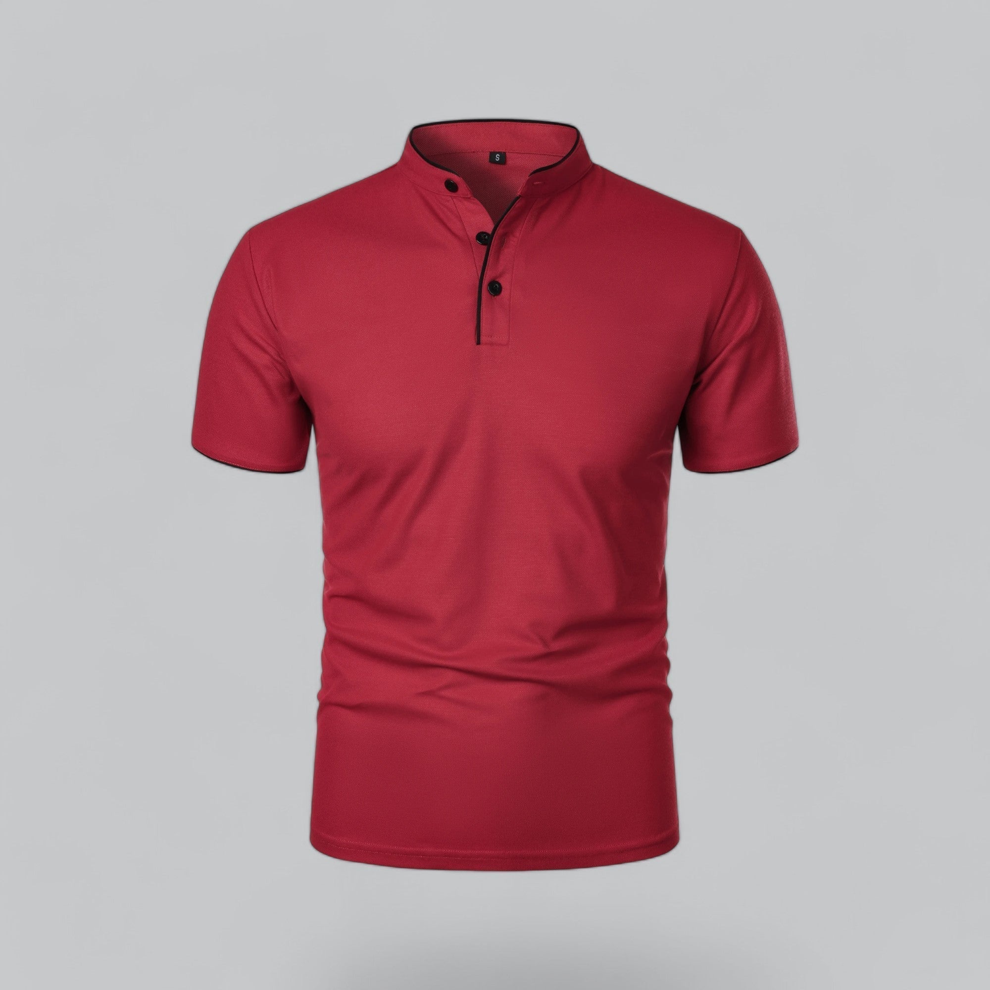 Arthur | Poloshirt zonder kraag