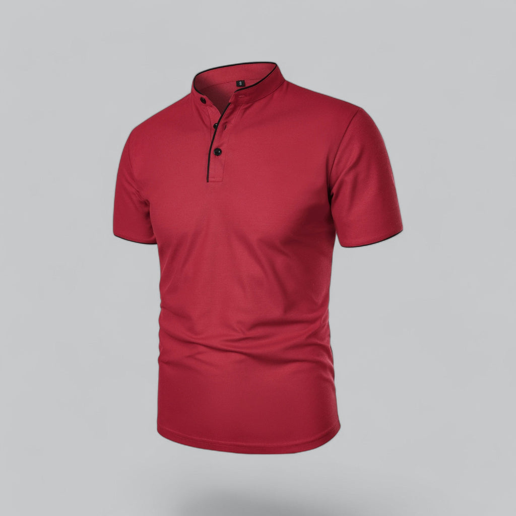 Arthur | Poloshirt zonder kraag