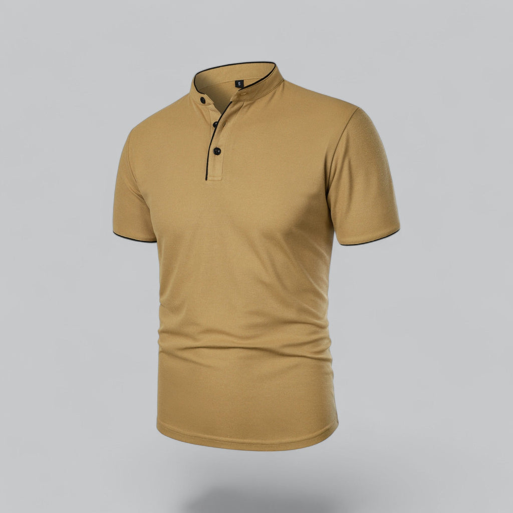 Arthur | Poloshirt zonder kraag