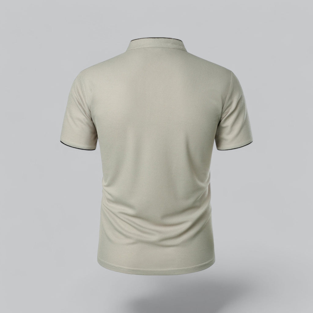 Arthur | Poloshirt zonder kraag
