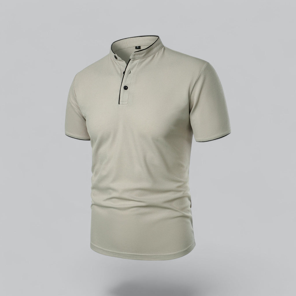 Arthur | Poloshirt zonder kraag