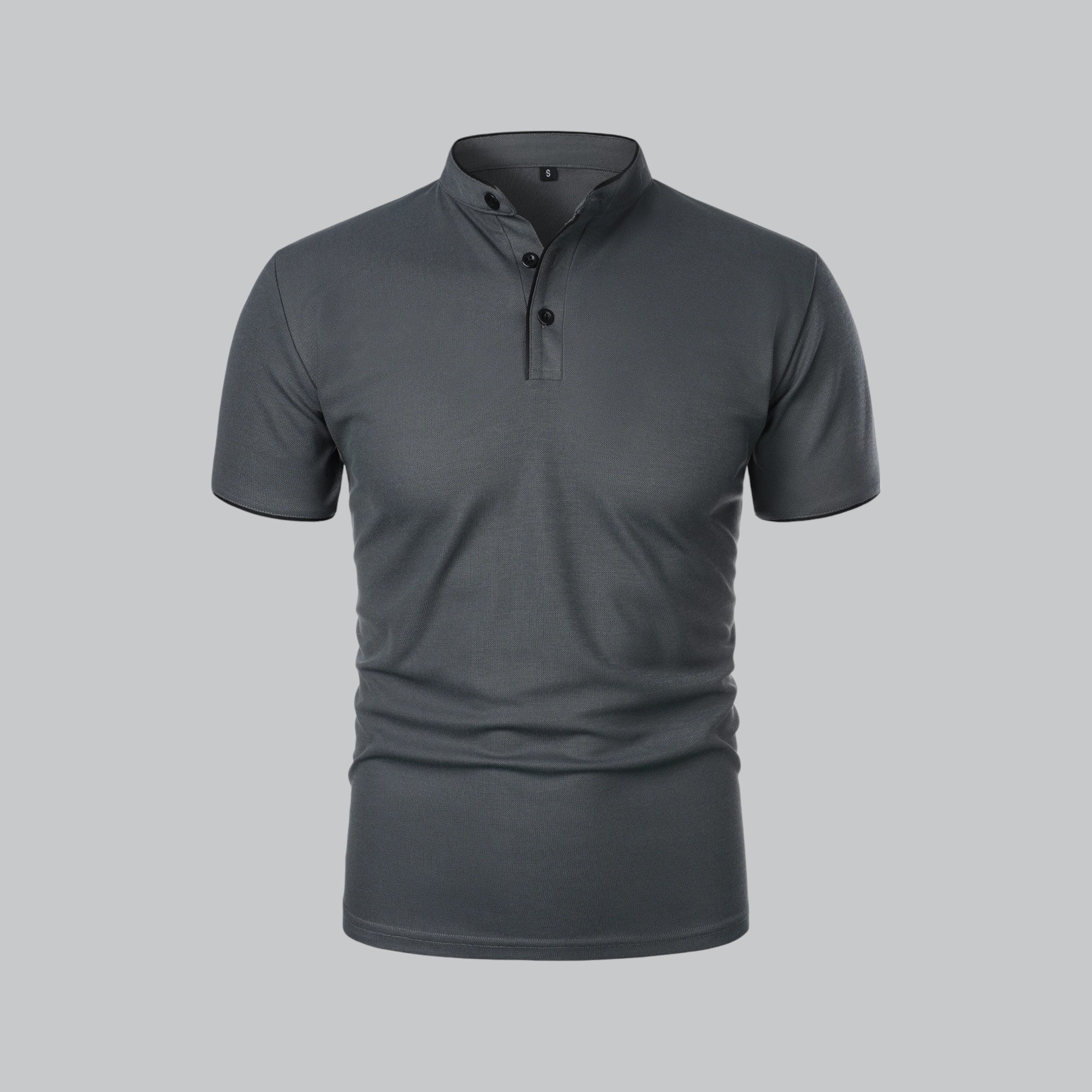 Arthur | Poloshirt zonder kraag