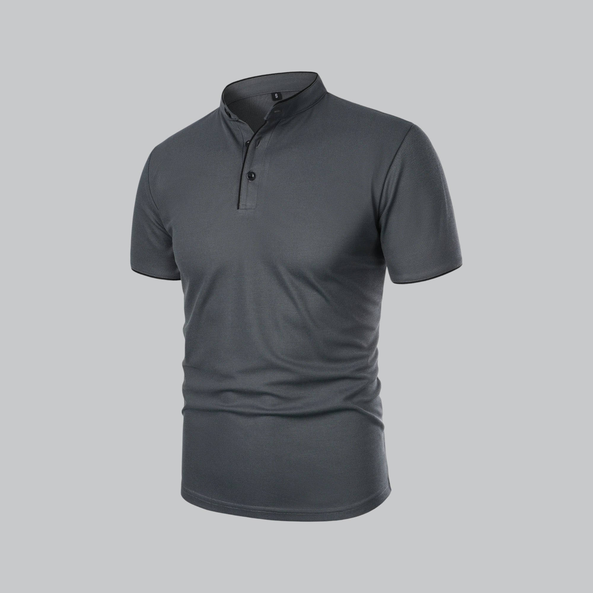 Arthur | Poloshirt zonder kraag