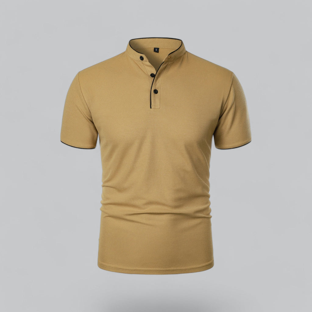 Arthur | Poloshirt zonder kraag