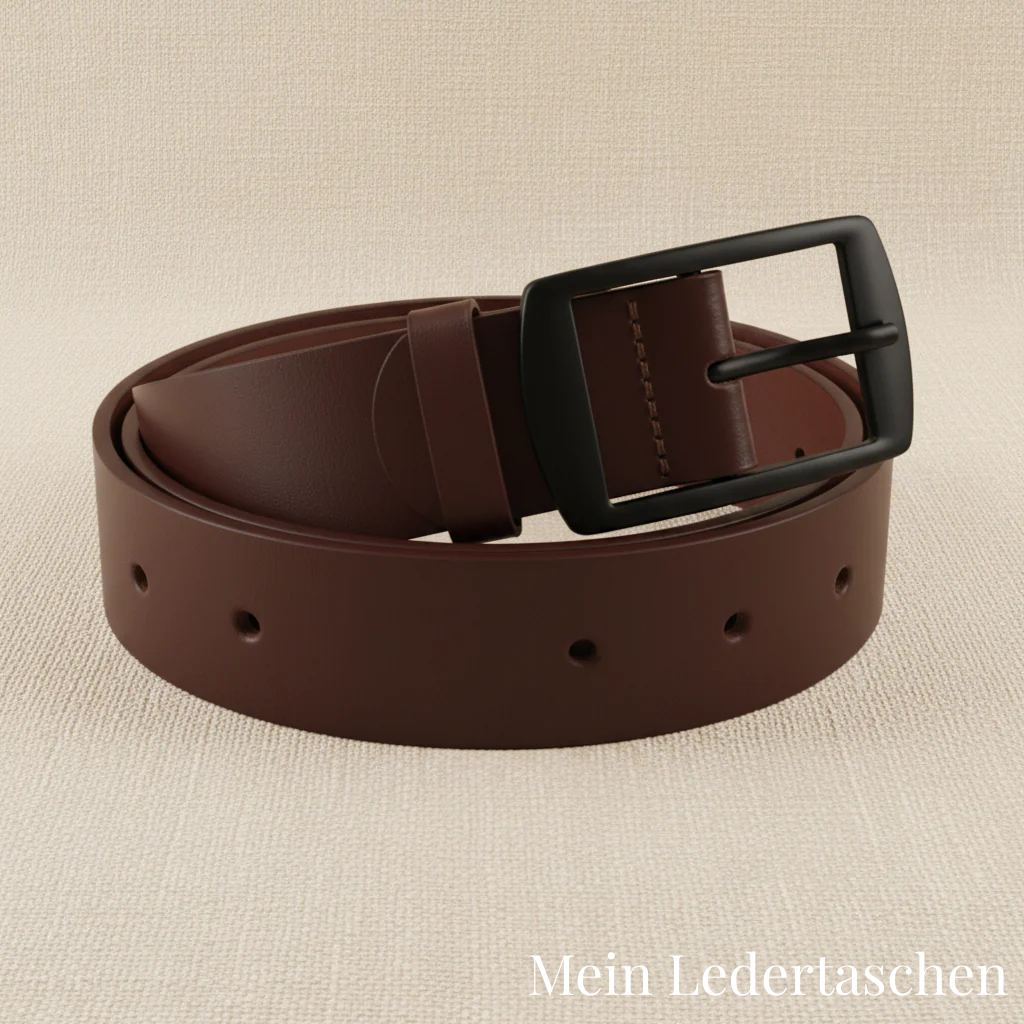 Milanese leren riem