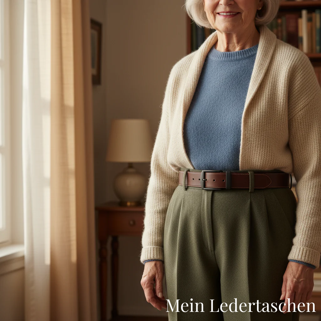 Milanese leren riem