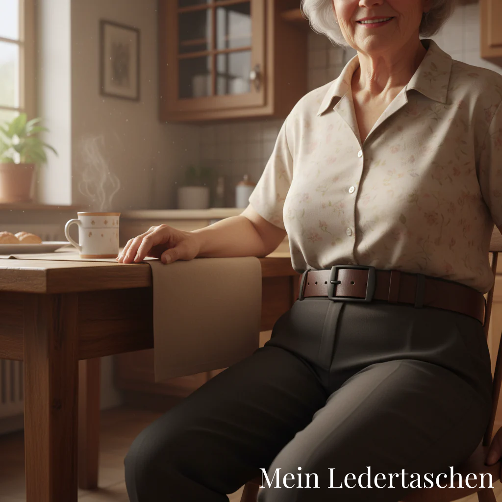Milanese leren riem