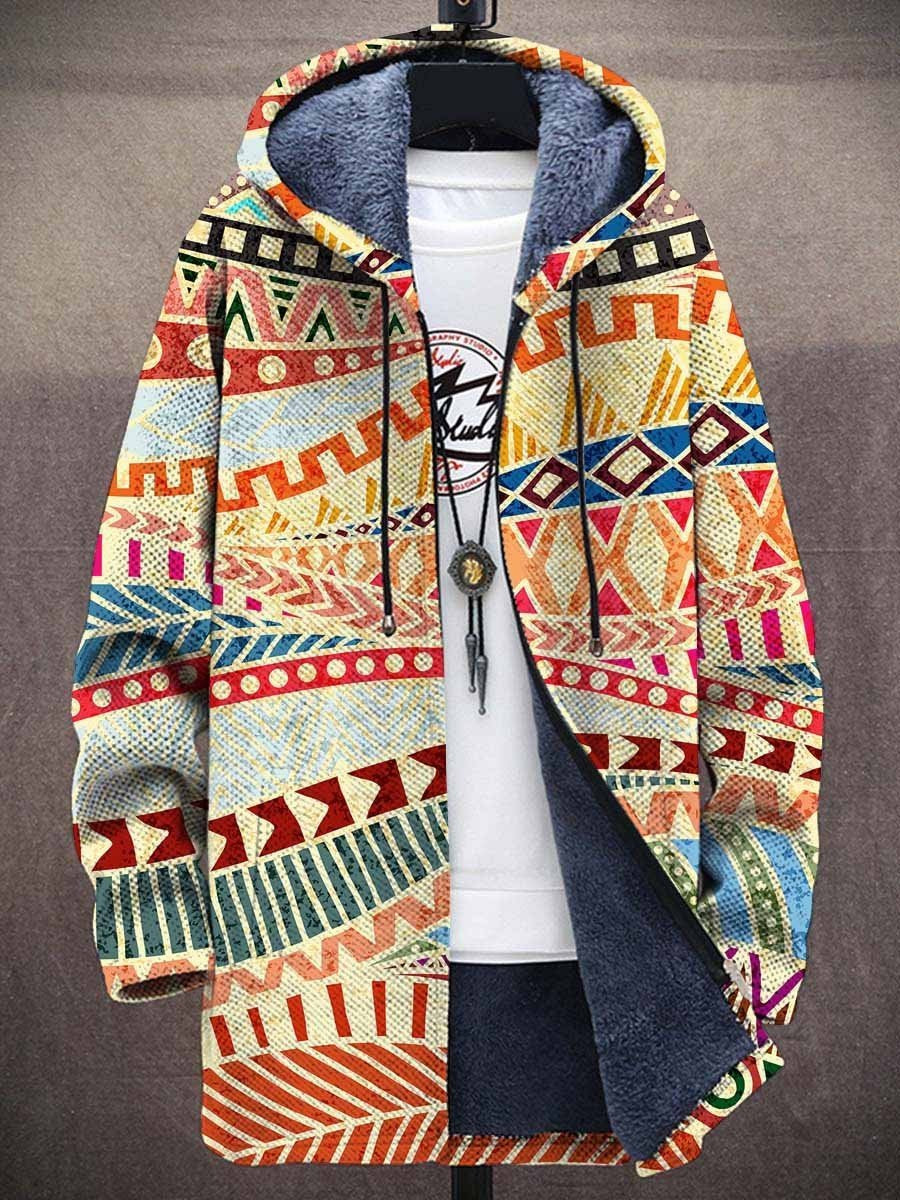 Mirrin™ - Luxe, op kunst geïnspireerde hoodie met rits