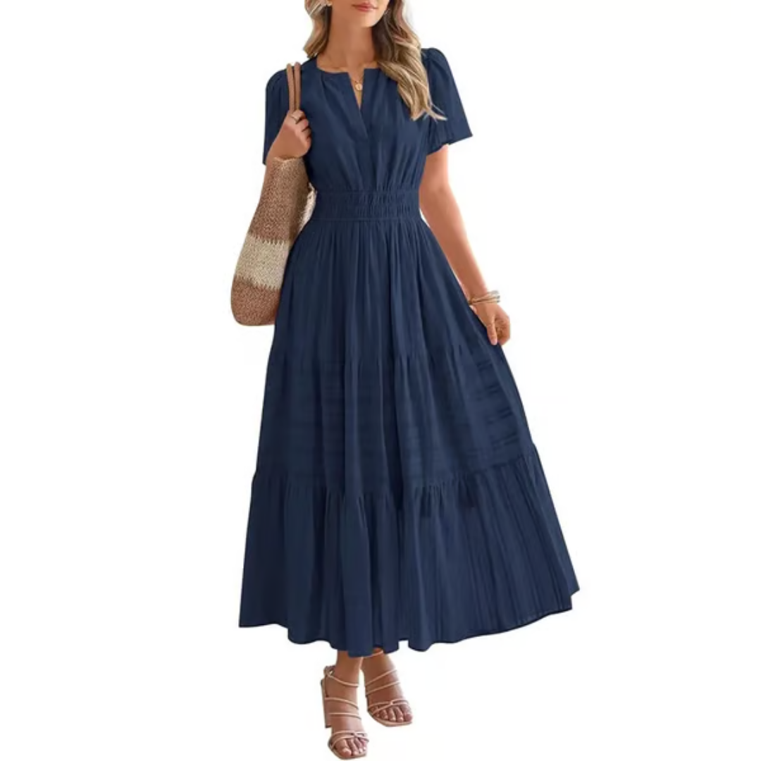 Elara – Luchtige, comfortabele maxi-jurk